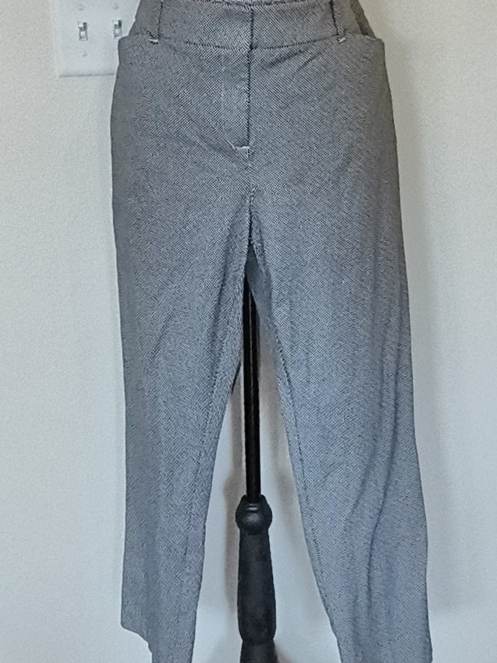 New York And Company Herringbone Dress Pants Size 18